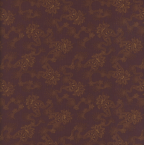 Andover Fabrics Fredericksburg Revisited by Jo Morton Filigree Deep Crimson