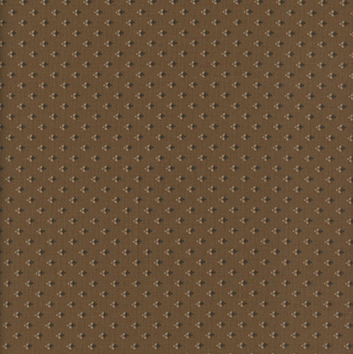 Andover Fabrics Fredericksburg Revisited by Jo Morton Floret Black Walnut