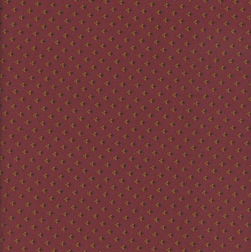 Andover Fabrics Fredericksburg Revisited by Jo Morton Floret Crimson