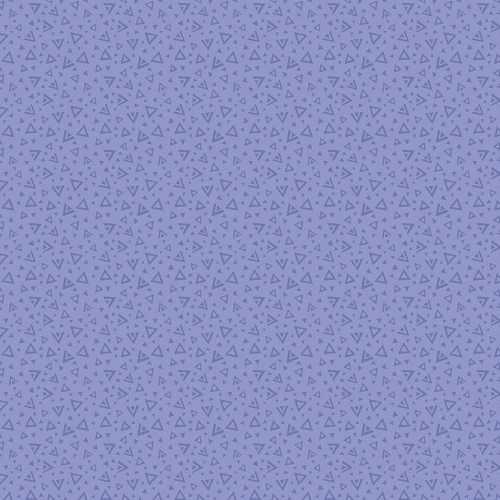 Andover Fabrics Moody Hues by Nancy Rink Triangles Periwinkle