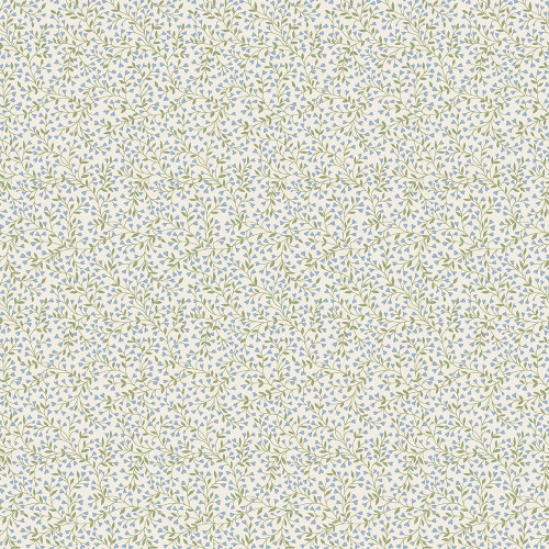 Andover Fabrics Petite Fleur by Makower UK Vine Blue