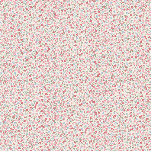 Andover Fabrics Petite Fleur by Makower UK Ditzy Pink