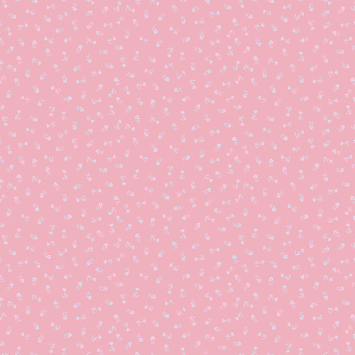 Andover Fabrics Petite Fleur by Makower UK Sprig Pink