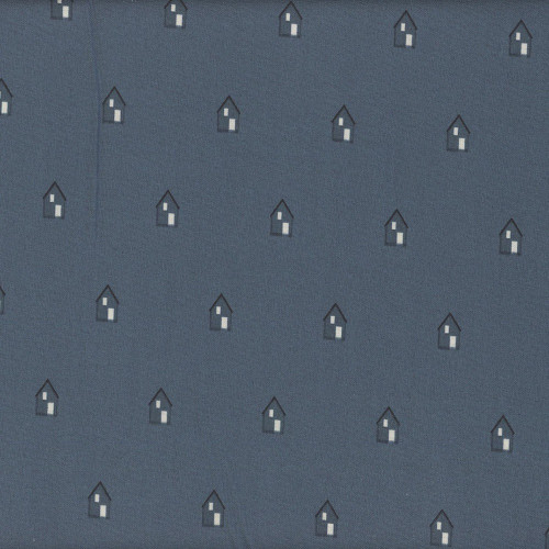Andover Fabrics Sun Print 2026 Cabin Nighttime Blue