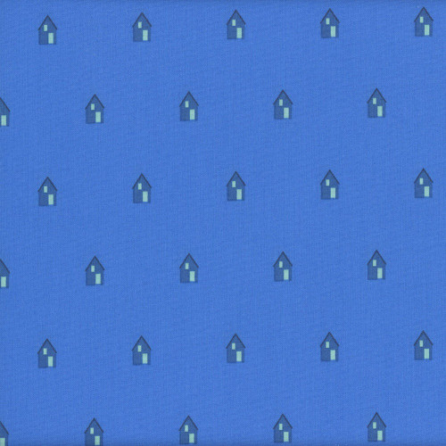 Andover Fabrics Sun Print 2026 Cabin Cobalt Blue