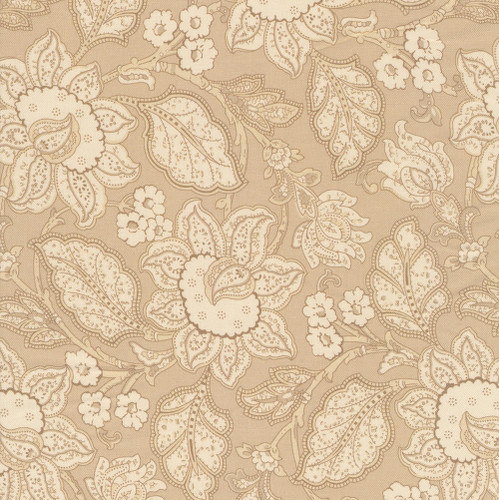 Andover Fabrics Forest Glen by Renee Nanneman Jacobean 108 inch wide quilt back Coastal Tan