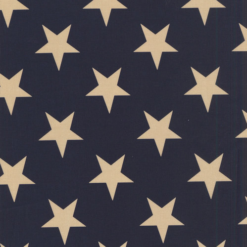 Andover Fabrics Fredericksburg Revisited by Jo Morton Star Spangled 108 inch wide quilt back Indigo