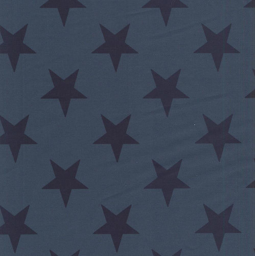 Andover Fabrics Fredericksburg Revisited by Jo Morton Star Spangled 108 inch wide quilt back, faded star pattern on navy background.