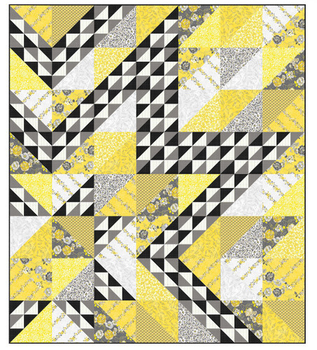 Windham Fabrics Verona Solar Flare Quilt Kit
