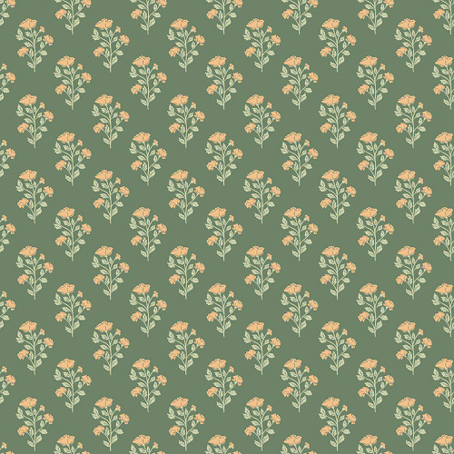 Riley Blake Fabrics Ambleside Flower Stems Green