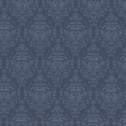 Riley Blake Fabrics Ambleside William Morris Damask Navy