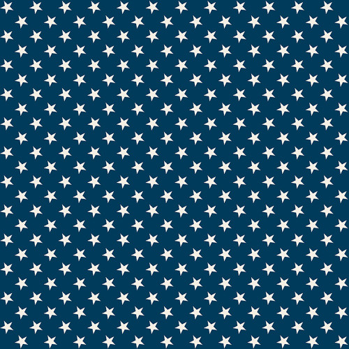 Riley Blake Fabrics Independence Flag Stars Cream Blue