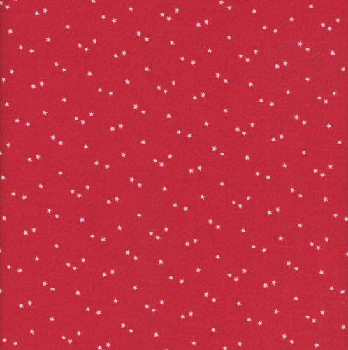 Riley Blake Fabrics Seasonal Basic Seasonal Basic Stars Red
