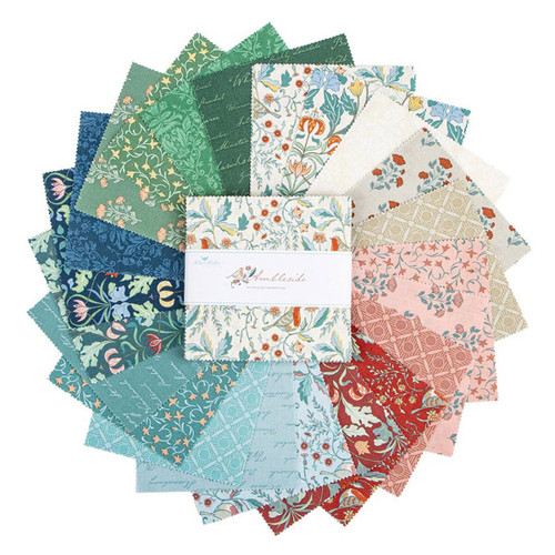 Riley Blake Fabrics Ambleside Charm Pack 5 Inch Stacker