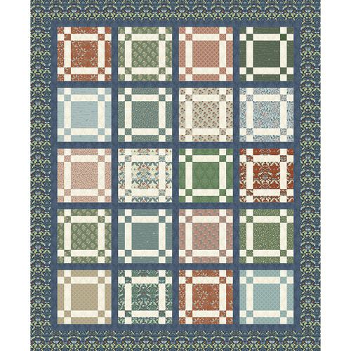 Riley Blake Fabrics Pattern Amanda Niederhauser Garden Box Quilt Pattern