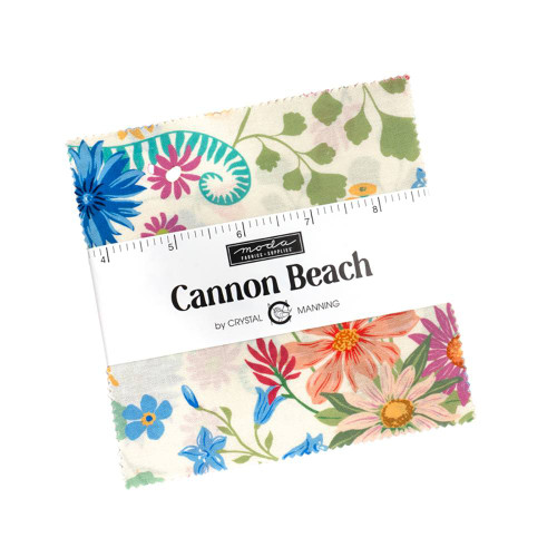 Moda Fabrics Cannon Beach Crystal Manning Charm Pack Five Inch Squares