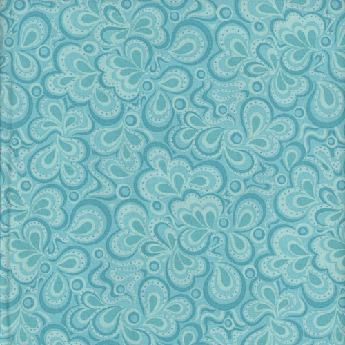 Benartex Fabrics Twilight Serenade  Amanda Murphy River Ocean Blue