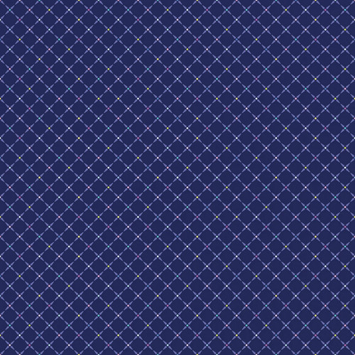 Benartex Fabrics Twilight Serenade Amanda Murphy Crosshatch Indigo Blue