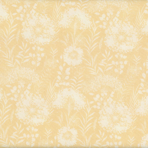 Benartex Fabrics Montgomery Mountain Charm  Belle Brunner Wildflower Dreams  Maize Yellow