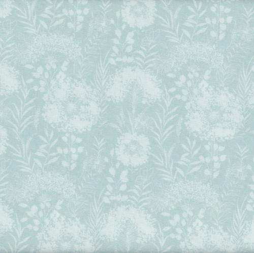 Benartex Fabrics Montgomery Mountain Charm  Belle Brunner Wildflower Dreams  Teal Blue