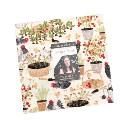 Moda Fabrics The Henhouse Gingiber Fabric Squares Layer Cake