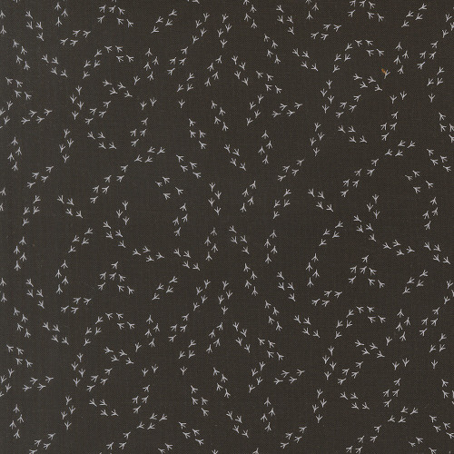Moda Fabrics The Henhouse Gingiber Iron Grey Chicken Feet