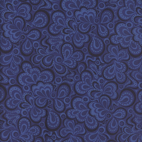 Benartex Fabrics Twighlight Serenade by Amanda Murphy Moonlight Blue River