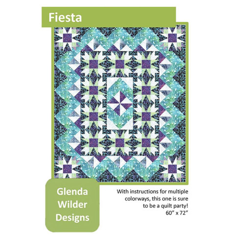 Riley Blake Fabrics Glenda Wilder Designs Fiesta Quilt Pattern