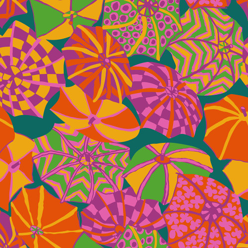 FreeSpirit Fabrics Kaffe Fassett Collective August 2026 English Summer Red