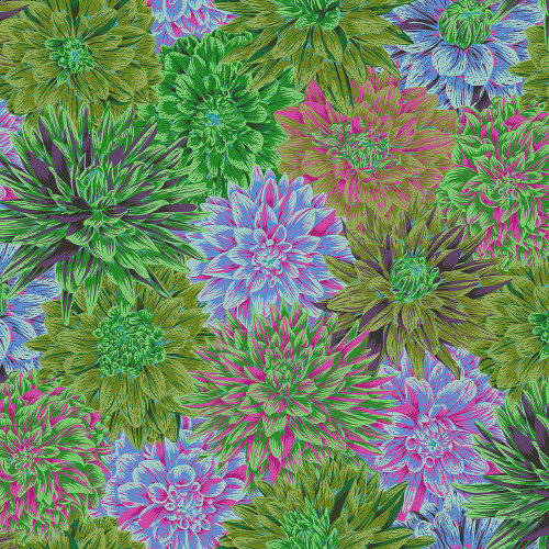 FreeSpirit Fabrics Kaffe Fassett Collective August 2026 Bursting Stripes Green
