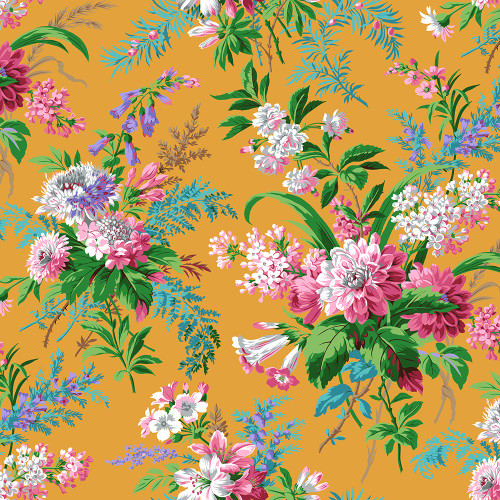 FreeSpirit Fabrics Kaffe Fassett Collective August 2026 Jardin Gold