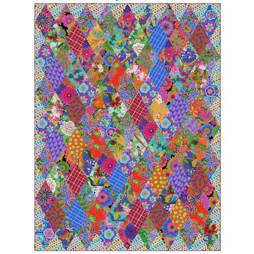 FreeSpirit Fabrics Kaffe Fassett Collective August 2026 Glow Up Quilt Kit