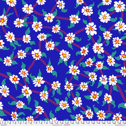 FreeSpirit Fabrics Kaffe Fassett Collective August 2026 Mayflower Blue 108 Inch Wide Quilt Back
