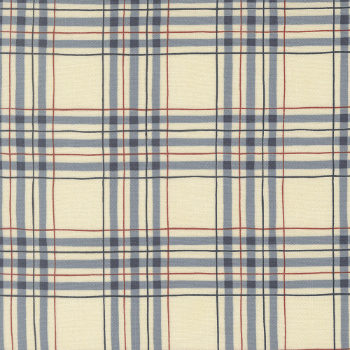 Moda Fabrics America 250 Years Deb Strain Patriotic Plaid and Check Light Blue