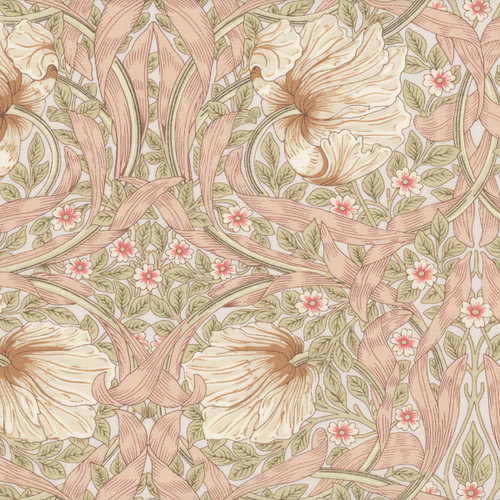 Free Spirit Fabrics Leicester William Morris and Co Small Pimpernel Blush