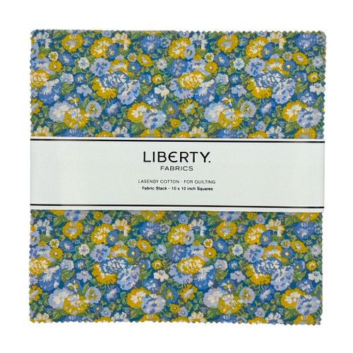 Riley Blake Fabrics Liberty Fabrics Palace Gardens 10 Inch Stacker 42 Ten Inch Squares
