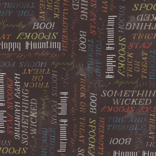 Windham Fabrics Happy Haunting Leslie Trimbach Stay Spooky Night