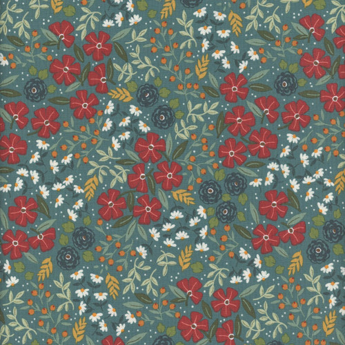Windham Fabrics Honeycrisp Allison Harris Efflorescent Spruce