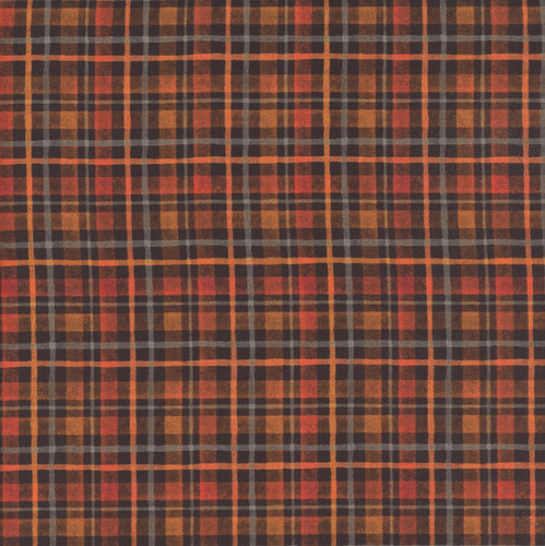 Windham Fabrics Happy Haunting Leslie Trimbach Halloween Plaid Night