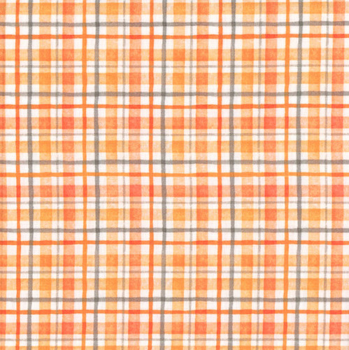 Windham Fabrics Happy Haunting Leslie Trimbach Halloween Plaid Mist