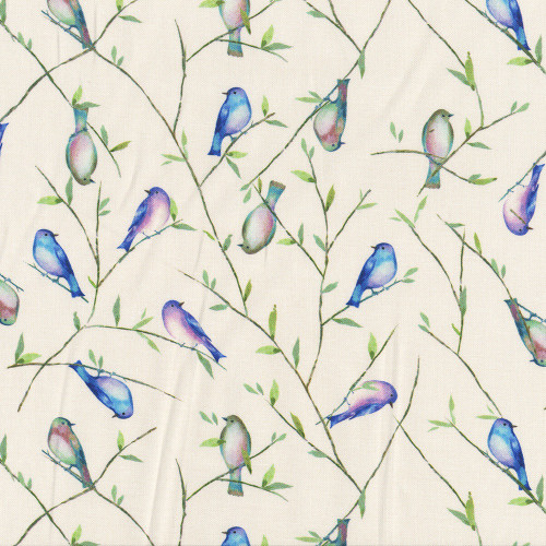 Windham Fabrics Serafina Whistler Studios Festive Flock White