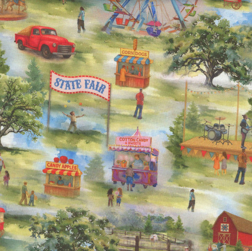 Windham Fabrics The State Fair Whistler Studios Fairgrounds Day