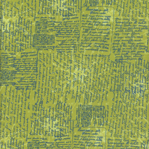 Windham Fabrics Winding Road Natalie Barnes Directions Grass Green