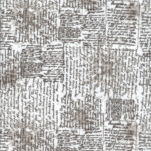 Windham Fabrics Winding Road Natalie Barnes Directions White Black