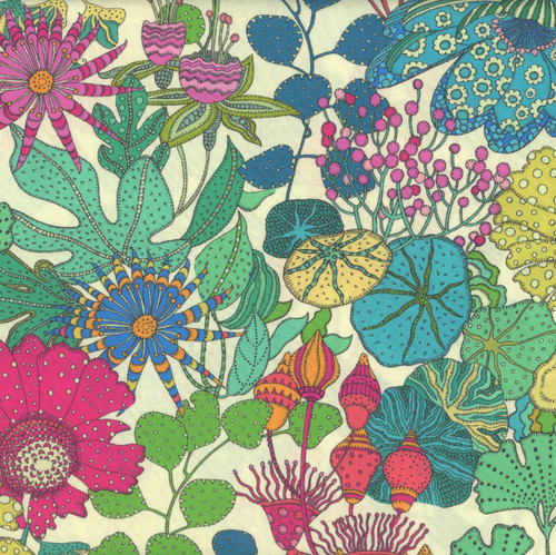 Windham Fabrics Sunshine Sally Kelly Peony Park Cream