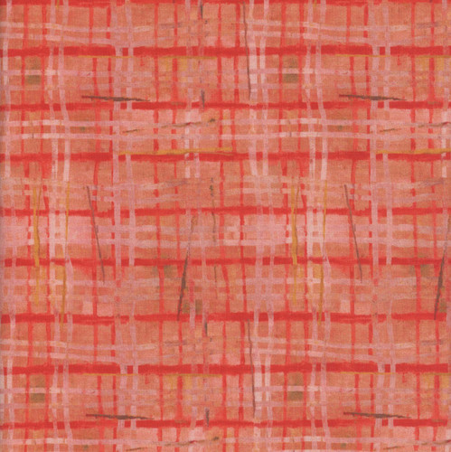 Windham Fabrics The Plaid One Marcia Derse Porch Screen Plaid Sweet Melon