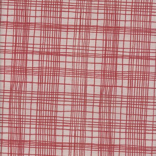 Windham Fabrics The Plaid One Marcia Derse String Theory Plaid Pomegranate