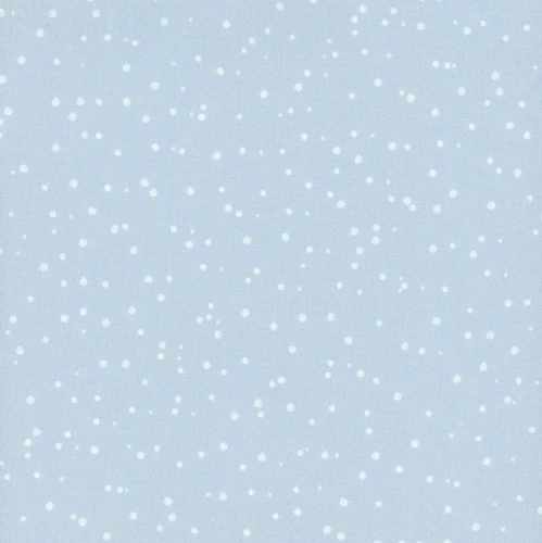 Dear Stella Fabrics Little Forest Holiday Let It Snow Fog
