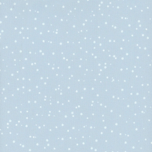 Dear Stella Fabrics Little Forest Holiday Let It Snow Fog