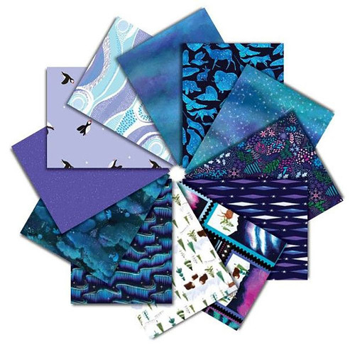 Dear Stella Fabrics Northern Skies 12 Fat Quarters Northern Skies